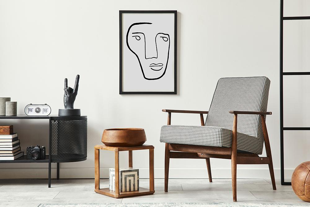 fauteuil vintage ambiance deco
